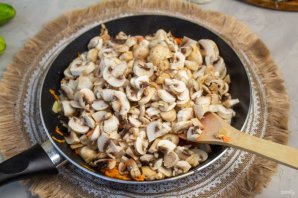 Лазанья из кабачков с грибами - фото шаг 3