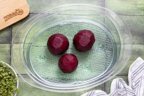 Свёкла в пароварке - фото шаг 7