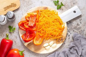 Помидоры в овощной заливке - фото шаг 3