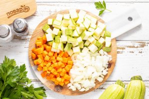 Кабачковая икра с лимонной кислотой - фото шаг 2