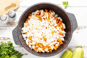 Кабачковая икра с лимонной кислотой - фото шаг 4