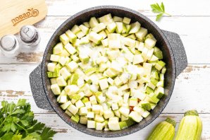 Кабачковая икра с лимонной кислотой - фото шаг 5