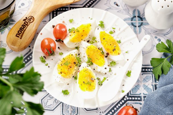 Видео рецепт Вареные яйца