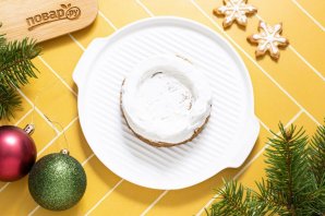 Бенто-торт на Новый год - фото шаг 10