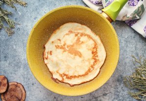 Блины с медом - фото шаг 10