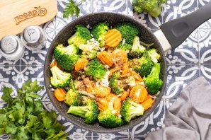 Брокколи с морковью - фото шаг 8