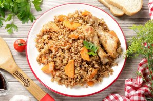 Гречка с голенью в мультиварке - фото шаг 13