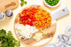 Рис по-тайски с овощами - фото шаг 3