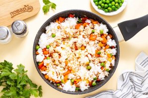 Рис по-тайски с овощами - фото шаг 8