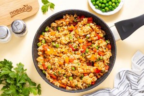 Рис по-тайски с овощами - фото шаг 9