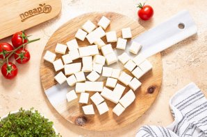 Тофу в аэрогриле - фото шаг 3