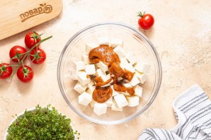 Тофу в аэрогриле - фото шаг 6