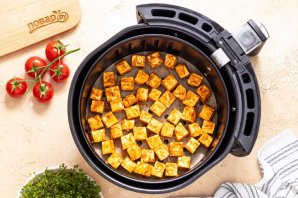 Тофу в аэрогриле - фото шаг 8