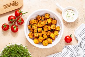 Тофу в аэрогриле - фото шаг 10