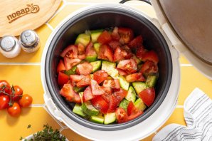 Кабачки в мультиварке - фото шаг 7