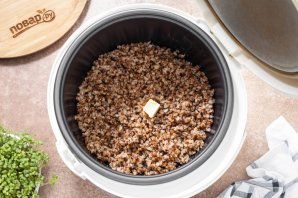 Каша гречневая в мультиварке - фото шаг 8