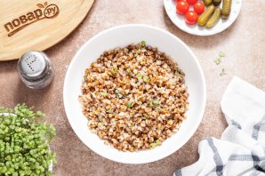 Каша гречневая в мультиварке - фото шаг 9