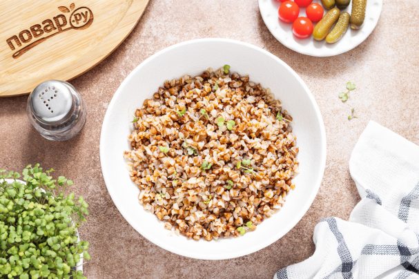 Видео рецепт Каша гречневая в мультиварке