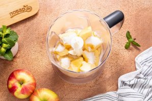 Маффины с яблоками - фото шаг 3