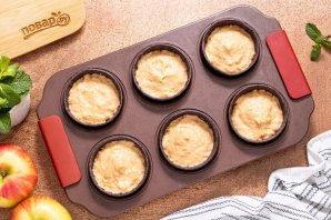 Маффины с яблоками - фото шаг 7