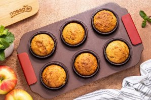 Маффины с яблоками - фото шаг 8