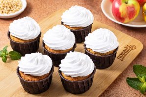 Маффины с яблоками - фото шаг 10