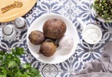 Салат из вареной свеклы