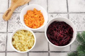 Салат Шуба - фото шаг 3