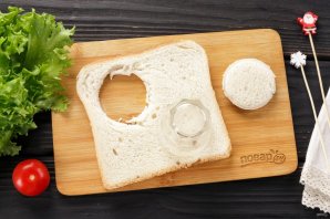 Закуска на шпажках на Новый год - фото шаг 2