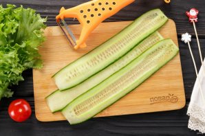 Закуска на шпажках на Новый год - фото шаг 8