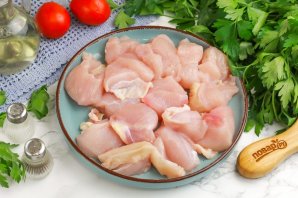 Чечевичный суп с курицей - фото шаг 2