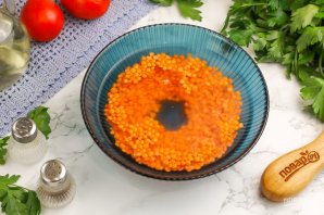 Чечевичный суп с курицей - фото шаг 5