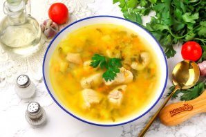 Чечевичный суп с курицей - фото шаг 7