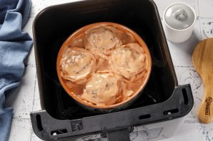 Гнёзда в аэрогриле - фото шаг 12