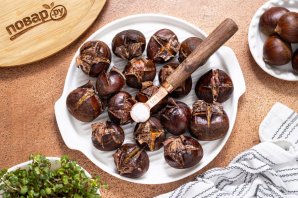 Каштаны в аэрогриле - фото шаг 9