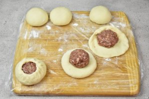 Беляши с говядиной - фото шаг 16