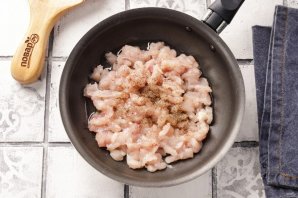 Блинчики с курицей - фото шаг 11