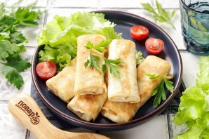 Блинчики с курицей - фото шаг 19