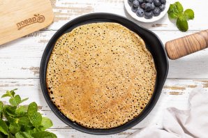 Блины дрожжевые постные - фото шаг 9