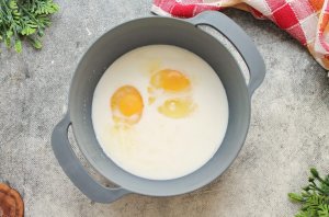 Блины с разрыхлителем - фото шаг 4