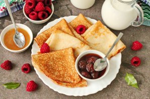 Блины с разрыхлителем - фото шаг 9