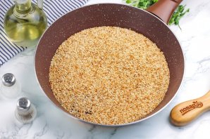 Кунжутная паста "Тахини" - фото шаг 3