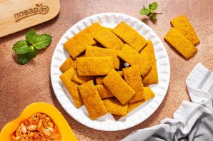 Тыквенные хлебцы - фото шаг 10