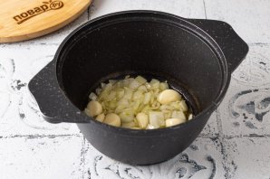 Чесночный суп - фото шаг 2