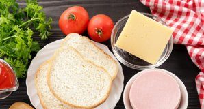 Горячие бутерброды в микроволновке