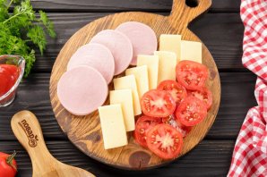 Горячие бутерброды в микроволновке - фото шаг 2