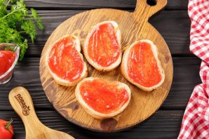 Горячие бутерброды в микроволновке - фото шаг 4