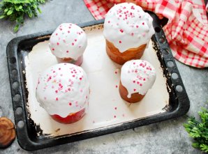 Очень мягкий пасхальный кулич - фото шаг 16