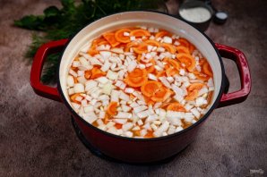 Постный грибной суп - фото шаг 4