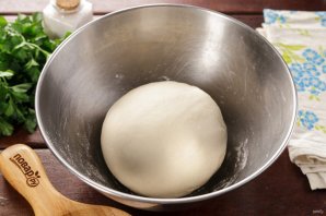 Тесто постное для чебуреков - фото шаг 7